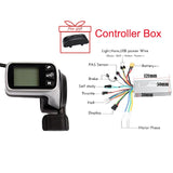 Ebike Brushless Controller Display 24V/36V /48V 500W Electric Bicycle Display Led Bike Display For Ebike  Conversion Kit