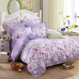 Solstice Home Textile Cyan Cute Cat Kitty Duvet Cover Pillow Case Bed Sheet Boy Kid Teen Girl Bedding Linens Set King Queen Twin