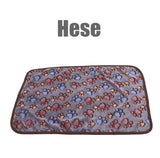 3 Colors 40x60cm 75x50cm Cute Floral Pet Sleep Warm Paw Print towl Dog Cat Puppy Fleece Soft Dog Blanket Pet Dog Beds Mat