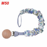 Baby Infant Cotton Pacifier Clip for Newborn Teething Soother Chew Dummy Chains Dropship - shopwishi 