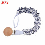 Baby Infant Cotton Pacifier Clip for Newborn Teething Soother Chew Dummy Chains Dropship - shopwishi 
