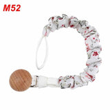 Baby Infant Cotton Pacifier Clip for Newborn Teething Soother Chew Dummy Chains Dropship - shopwishi 