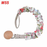 Baby Infant Cotton Pacifier Clip for Newborn Teething Soother Chew Dummy Chains Dropship - shopwishi 
