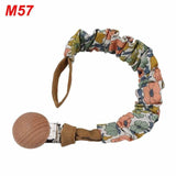 Baby Infant Cotton Pacifier Clip for Newborn Teething Soother Chew Dummy Chains Dropship - shopwishi 