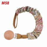 Baby Infant Cotton Pacifier Clip for Newborn Teething Soother Chew Dummy Chains Dropship - shopwishi 