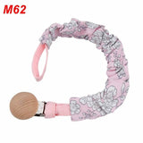 Baby Infant Cotton Pacifier Clip for Newborn Teething Soother Chew Dummy Chains Dropship - shopwishi 