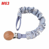 Baby Infant Cotton Pacifier Clip for Newborn Teething Soother Chew Dummy Chains Dropship - shopwishi 