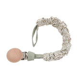 Baby Infant Cotton Pacifier Clip for Newborn Teething Soother Chew Dummy Chains Dropship - shopwishi 
