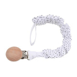 Baby Infant Cotton Pacifier Clip for Newborn Teething Soother Chew Dummy Chains Dropship - shopwishi 