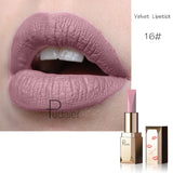 Pudaier Matte Lipstick Waterproof Lip Makeup 26 Colors Long Lasting Moisturizer Lip Tint Korean rouge a levre mat Black Lipstick