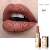 Pudaier Matte Lipstick Waterproof Lip Makeup 26 Colors Long Lasting Moisturizer Lip Tint Korean rouge a levre mat Black Lipstick