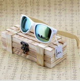 Genuine Real Bamboo Wood Polarized Sunglasses in Wood Gift boxes for