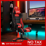 Furgle Gaming Office Chairs 180 Degree Reclining Computer Chair