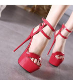 Summer Fashion Sandals Sexy Open Toe 16CM High Heels