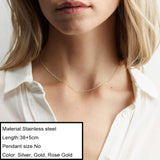 JUJIE Stainless Steel Choker Chain Necklaces For Women 2020 Classic Gold Layered Necklace Sets Jewelry Wholesale/Dropshipping