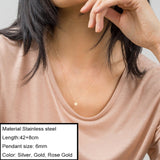 JUJIE Stainless Steel Choker Chain Necklaces For Women 2020 Classic Gold Layered Necklace Sets Jewelry Wholesale/Dropshipping