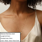 JUJIE Stainless Steel Choker Chain Necklaces For Women 2020 Classic Gold Layered Necklace Sets Jewelry Wholesale/Dropshipping