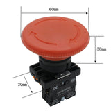 Electrical Buttons For Industrial Electrical Equipment Start And Stop Buttons NC Emergency Stop Tuttons Multiple Models 1 Pc