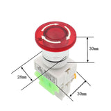 Electrical Buttons For Industrial Electrical Equipment Start And Stop Buttons NC Emergency Stop Tuttons Multiple Models 1 Pc