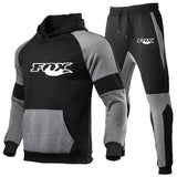 2020 new2 Pieces Sets Tracksuit BMW printing Men Hooded Sweatshirt+pants Pullover Hoodie Sportwear Suit   Casual Men Clothes