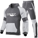 2020 new2 Pieces Sets Tracksuit BMW printing Men Hooded Sweatshirt+pants Pullover Hoodie Sportwear Suit   Casual Men Clothes