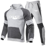 2020 new2 Pieces Sets Tracksuit BMW printing Men Hooded Sweatshirt+pants Pullover Hoodie Sportwear Suit   Casual Men Clothes
