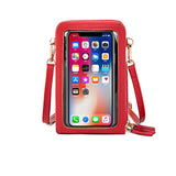 Mini Crossbody Shoulder Bags Women Multi-functional Touchable Cell Phone Pocket Card Purse Ladies Small Bag Female Messenger Bag
