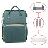 Mommy Diaper Bag Newborn Baby Bed Backpack  Crib Bassinet Travel Convenience Free Send Hooks With  Pad