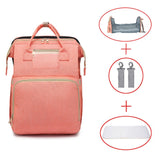 Mommy Diaper Bag Newborn Baby Bed Backpack  Crib Bassinet Travel Convenience Free Send Hooks With  Pad