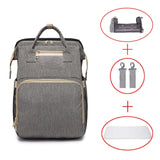 Mommy Diaper Bag Newborn Baby Bed Backpack  Crib Bassinet Travel Convenience Free Send Hooks With  Pad