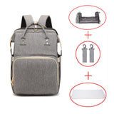 Mommy Diaper Bag Newborn Baby Bed Backpack  Crib Bassinet Travel Convenience Free Send Hooks With  Pad