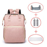Mommy Diaper Bag Newborn Baby Bed Backpack  Crib Bassinet Travel Convenience Free Send Hooks With  Pad