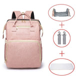 Mommy Diaper Bag Newborn Baby Bed Backpack  Crib Bassinet Travel Convenience Free Send Hooks With  Pad