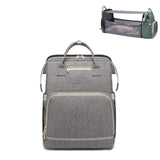 Mommy Diaper Bag Newborn Baby Bed Backpack  Crib Bassinet Travel Convenience Free Send Hooks With  Pad