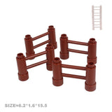 Creativity Big Size Building Blocks Construction Mechanical Accessories Hook Ladder Compatible Duplos Assemble Toys For Children - shopwishi 