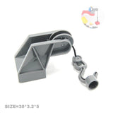 Creativity Big Size Building Blocks Construction Mechanical Accessories Hook Ladder Compatible Duplos Assemble Toys For Children - shopwishi 