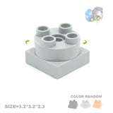 Creativity Big Size Building Blocks Construction Mechanical Accessories Hook Ladder Compatible Duplos Assemble Toys For Children - shopwishi 