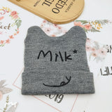 2020 New Fashion Children Winter Hats Baby Kids Girl Solid Knitted Beanies Caps Hair Ball Thick Baby Boys Girls Winter Warm Hat
