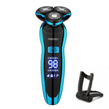Fast Charging Rechargeable Electric Shaver Machine for Men Beard for Wet-Dry Dual Use and Water Proof