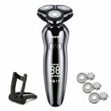 Fast Charging Rechargeable Electric Shaver Machine for Men Beard for Wet-Dry Dual Use and Water Proof