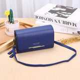 Women Messenger Square Handbag with Cloth Pattern & Turn Lock Design
