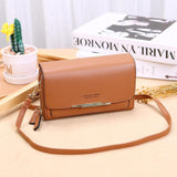 Women Messenger Square Handbag with Cloth Pattern & Turn Lock Design