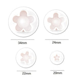3 pcs Sugarcraft Cake Decorating Tools Fondant Plunger Cutters Tools Cookie Biscuit Cake Snowflake Mold Set Baking Accessories