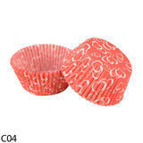 100pcs Rainbow Cupcake Liner Paper Cup