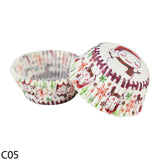 100pcs Rainbow Cupcake Liner Paper Cup