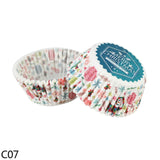 100pcs Rainbow Cupcake Liner Paper Cup