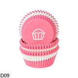100pcs Rainbow Cupcake Liner Paper Cup