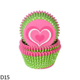 100pcs Rainbow Cupcake Liner Paper Cup
