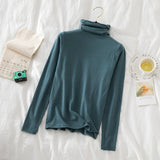 Turtleneck Women Sweaters 2020 Autumn Winter Sweater Knitted Pullover Long Sleeve Woman Sweaters Tops Soft Jumper Pull Femme