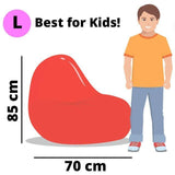 Bean bag, Puffberi, jacquard, rhombus Orange, chair armchair sofa sofas puff - shopwishi 